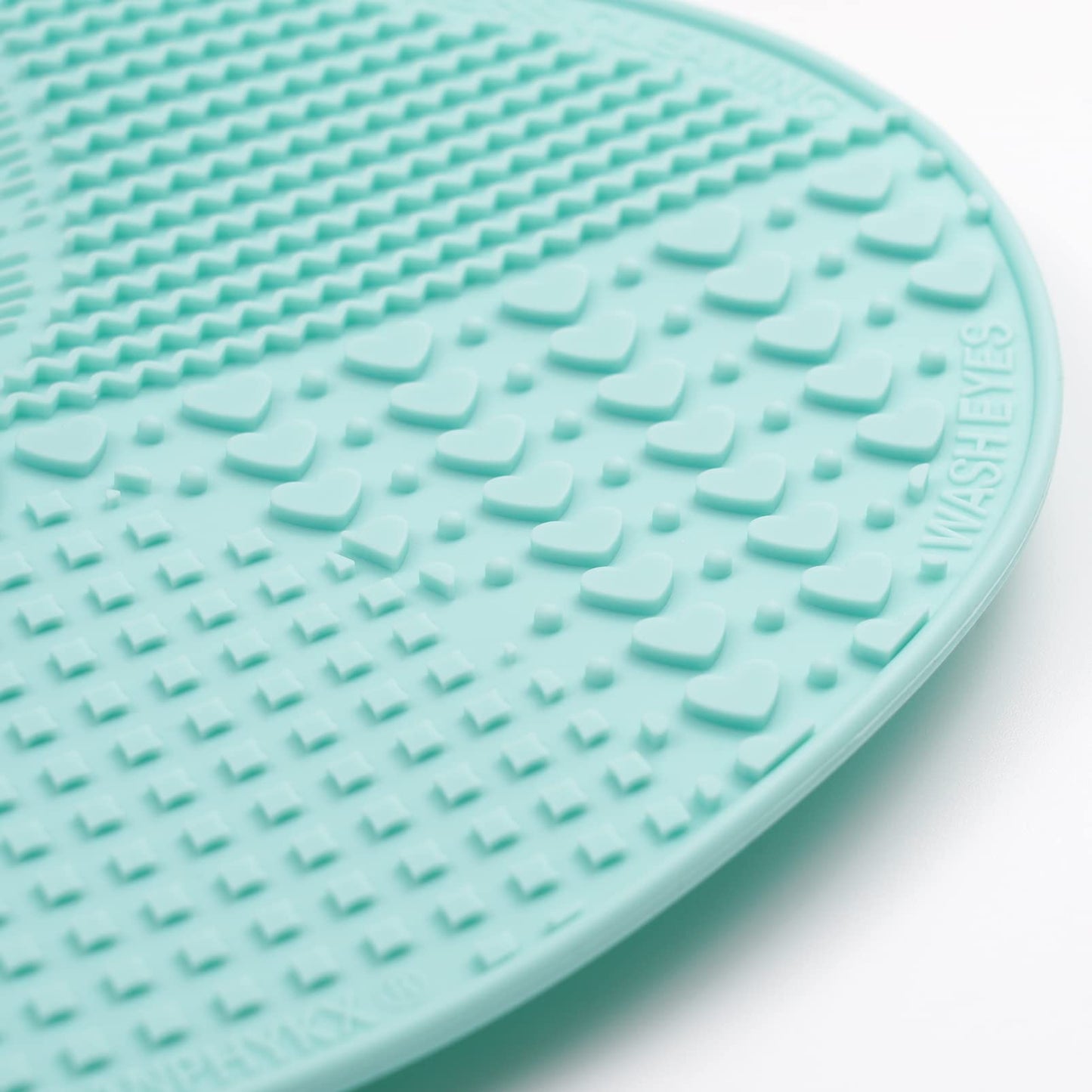 Ranphykx Makeup Brush Cleaner Mat, Silicone, Big Size, Green, Cleaning Pad with Suction Cup, Make Up Brush Cleaner Beauty & Personal Care Ranphykx