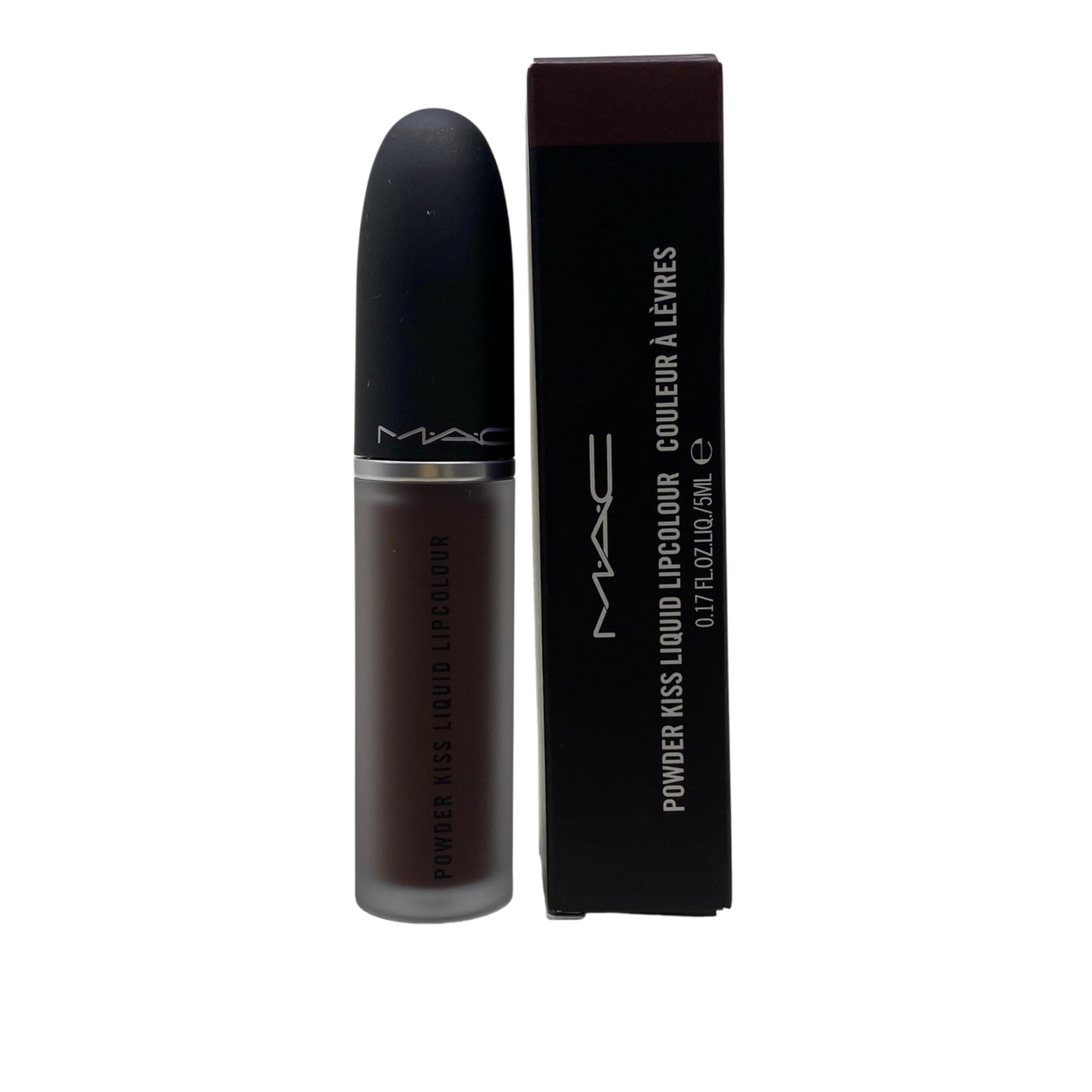 MAC Cosmetics Powder Kiss Liquid Lipcolour - 955 Chestnut (Deep warm brown) .17 oz / 5 ml Beauty & Personal Care MAC