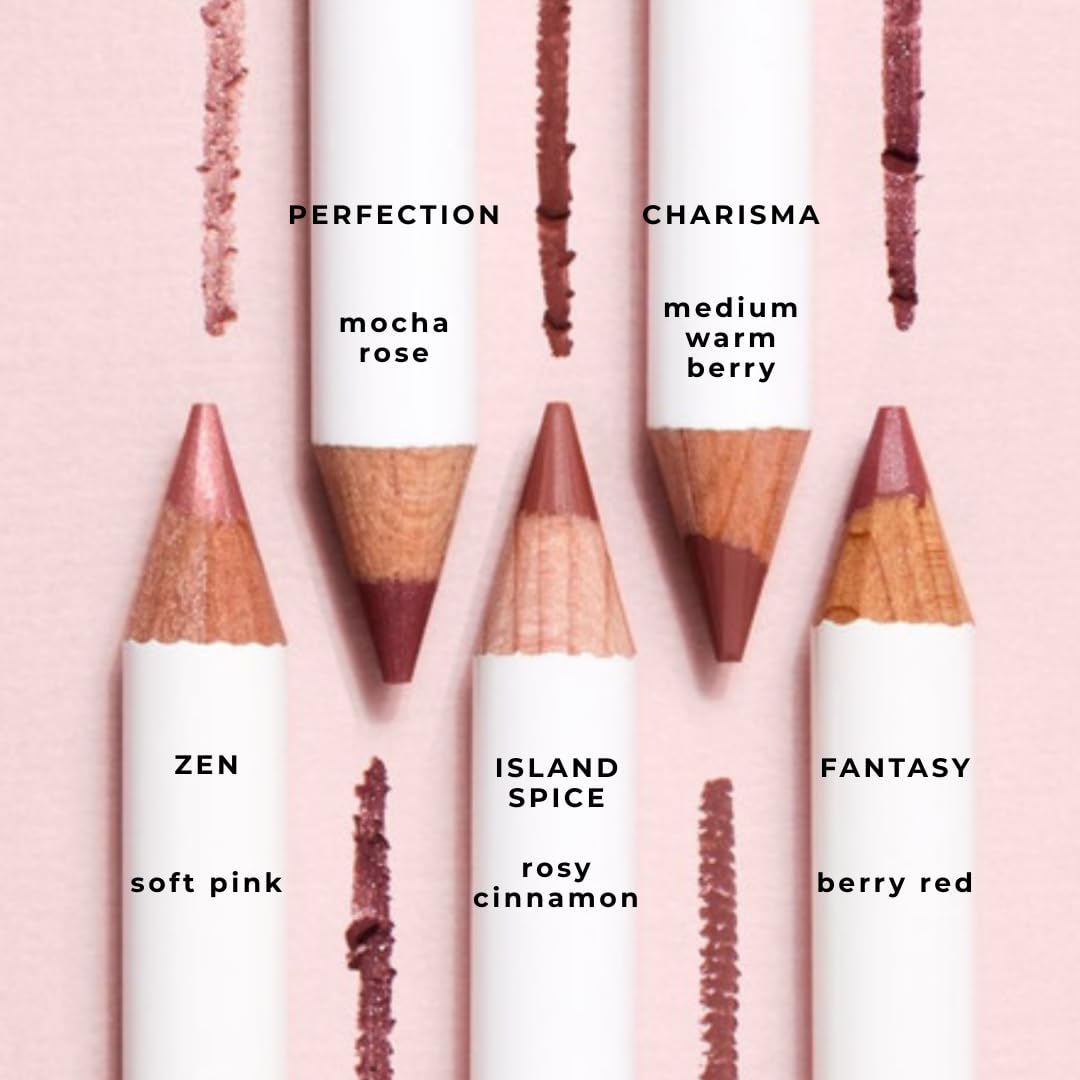 Honeybee Gardens Irresistible Charisma Lip Liner, Matte Medium Warm Berry Pencil for Defining Lips, Long-Lasting Creamy Lip Color, Precision Lip Beauty & Personal Care Honeybee Gardens