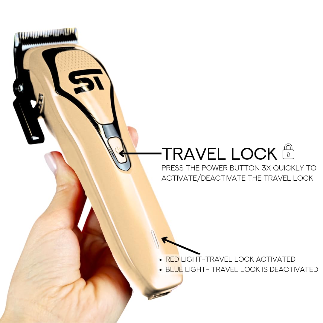 Supreme Trimmer Darkstar 72 Clipper & Trimmer Set with Magnetic Vector Motor - 180 Min Run Time, 9000 RPM Professional Hair Clipper & Beard Trimmer Beauty and Personal Care Supreme Trimmer
