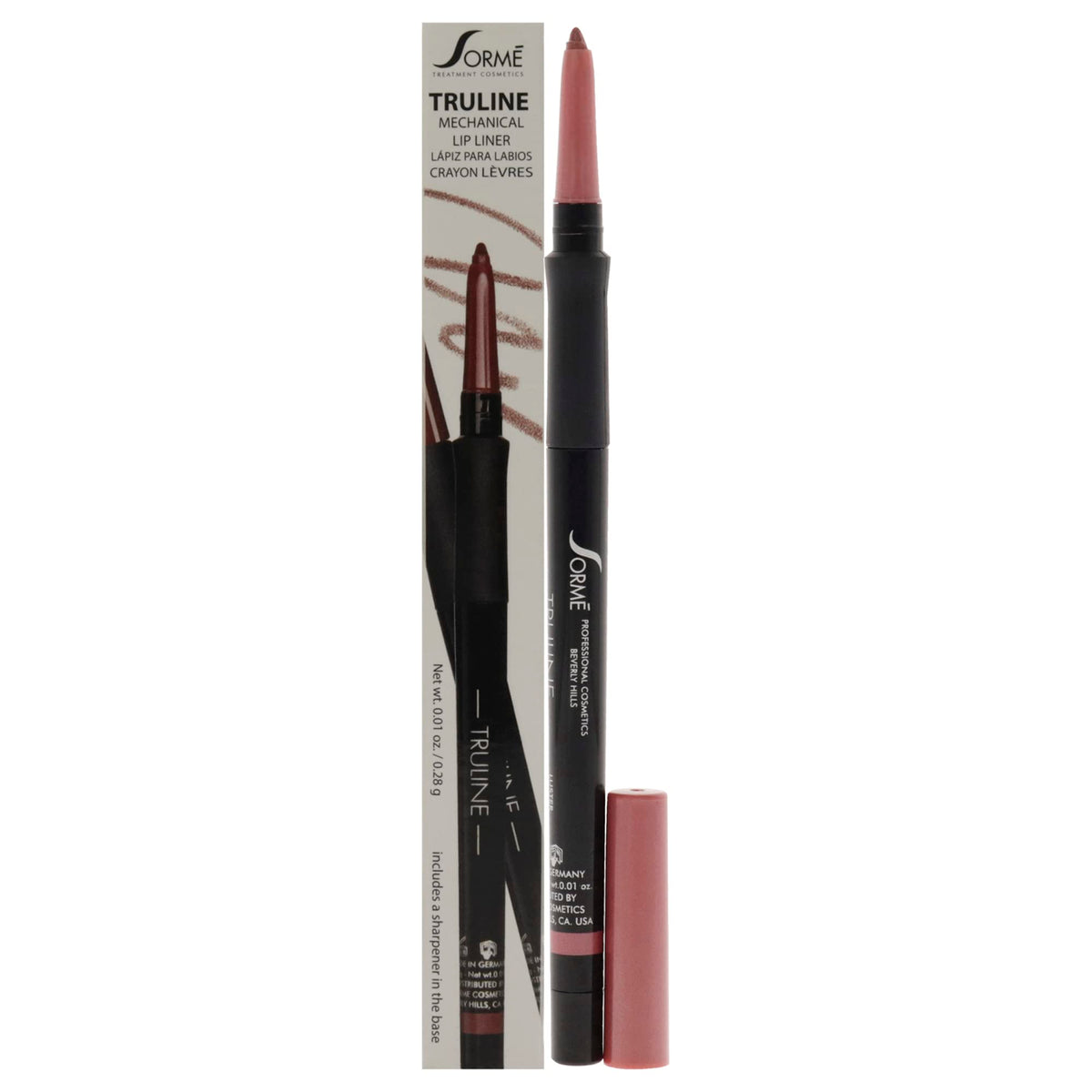 Sorme' Treatment Cosmetics Truline Mechanical Lipliner, Luster, 0.01 oz. Beauty & Personal Care SORMÉ