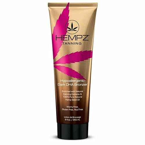 Hempz Dark DHA Bronzer, Hypoallergenic, 9 Ounce Beauty & Personal Care Hempz
