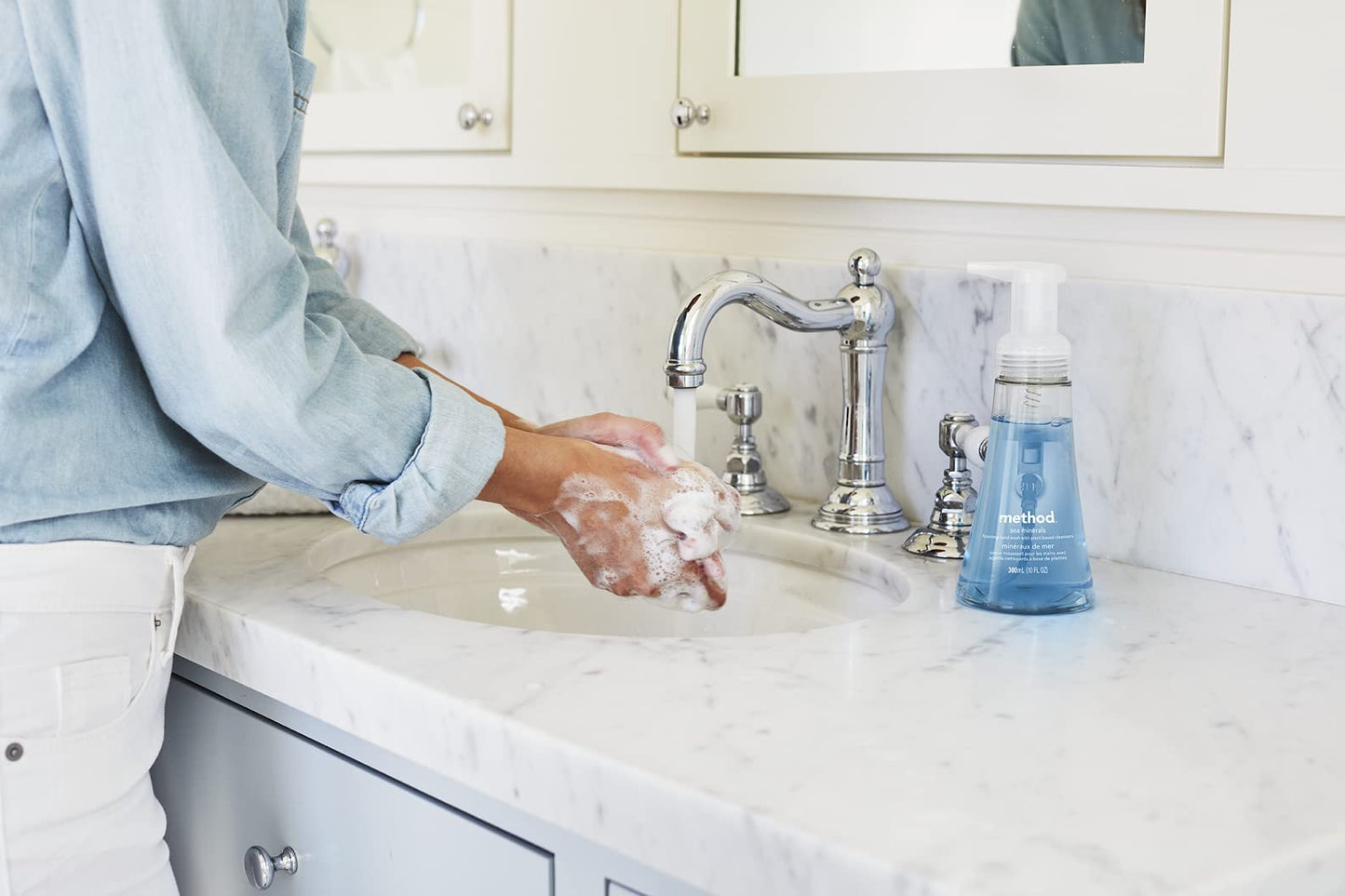 Method Foaming Hand Soap, Sweet Water, 10 oz, (Pack of 1) Beauty & Personal Care Method