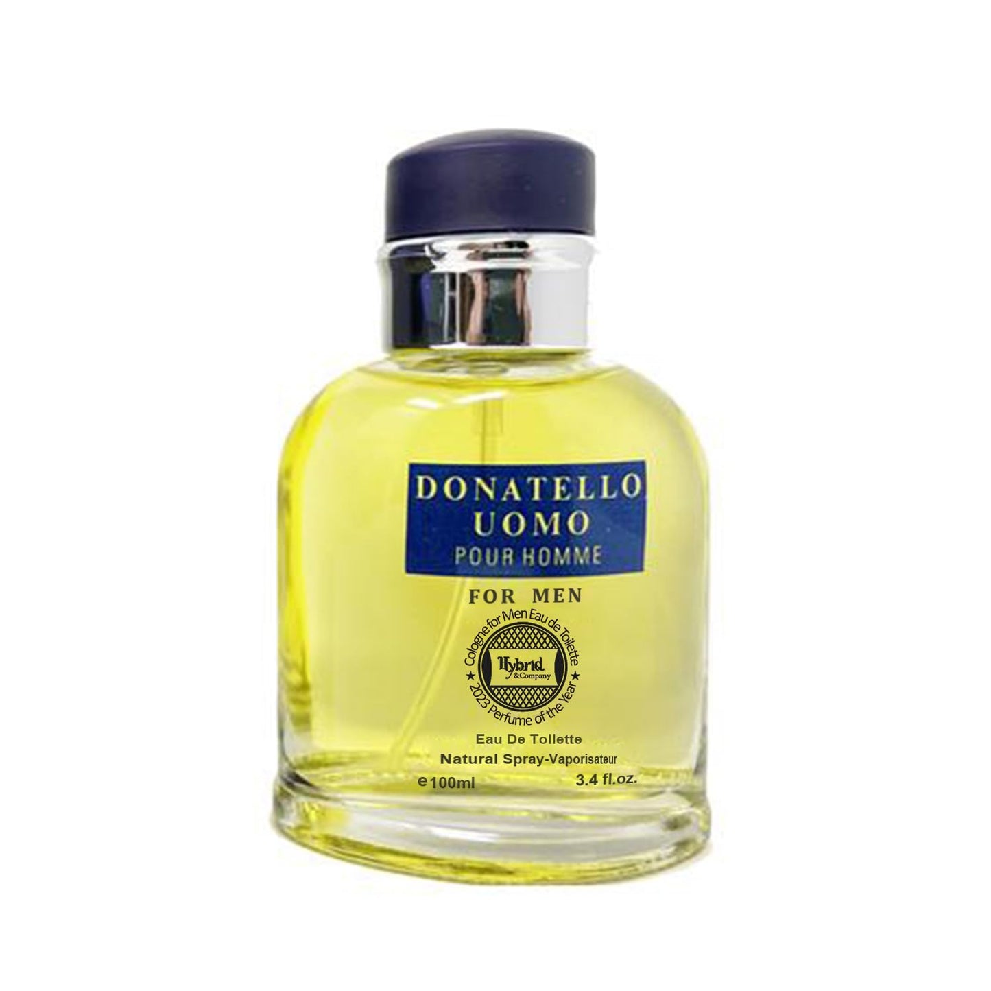 Hybrid & Company Donatello Uomo for Men Eau De Toilette Natural Spray Masculine Scent, 3.4 Fl Oz Beauty & Personal Care Hybrid & Company