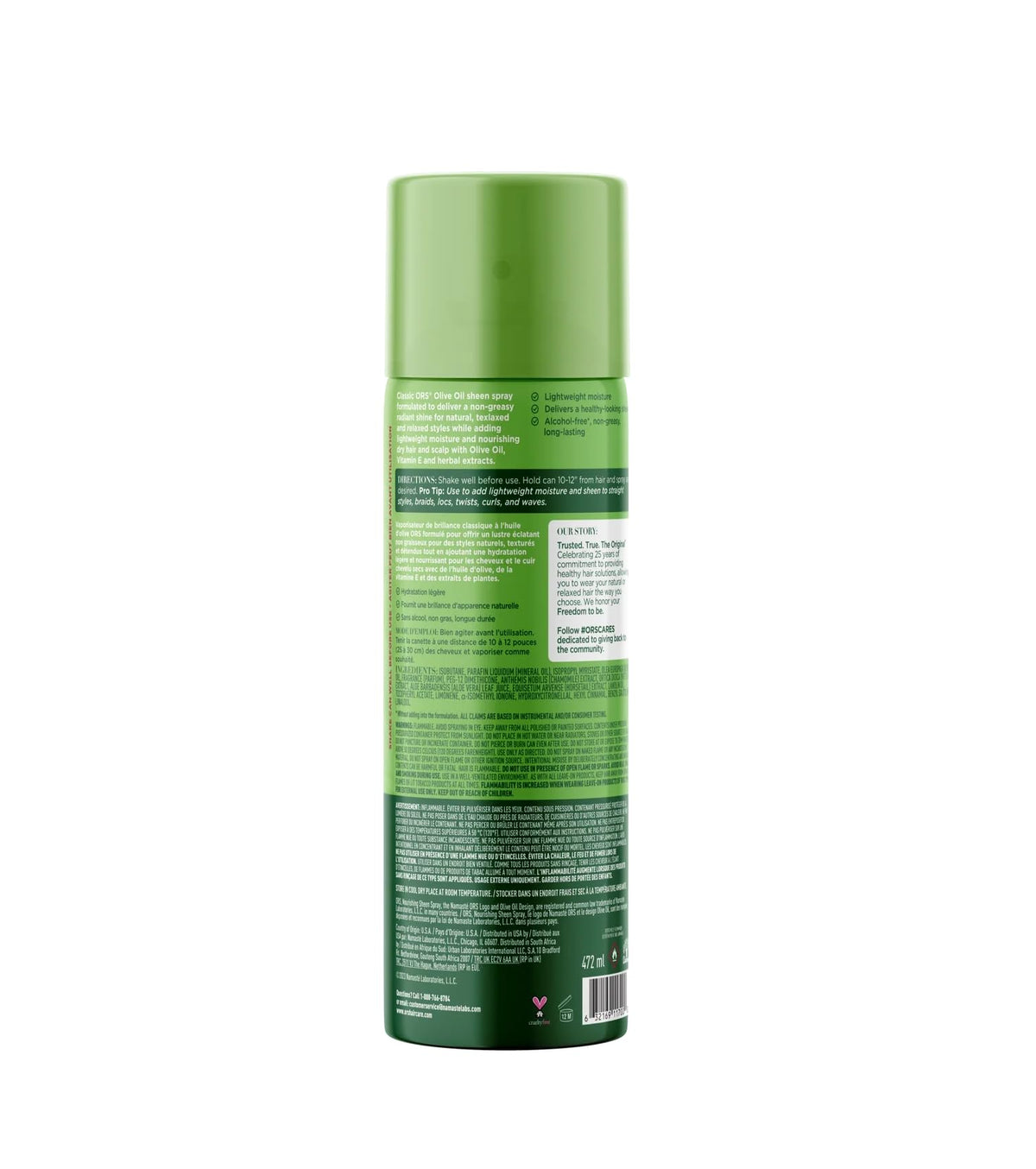 Ors Olive Oil Sheen Nourishing Spray Original 11.7 Oz