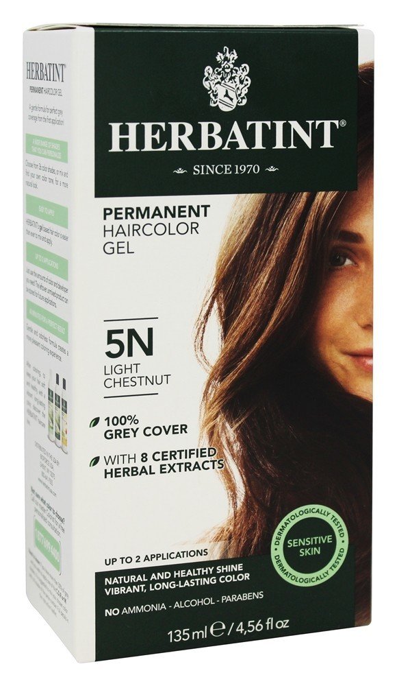 Herbatint Hair Color, 4.56 Ounce - 5n Chestnut Lite Beauty & Personal Care Herbatint