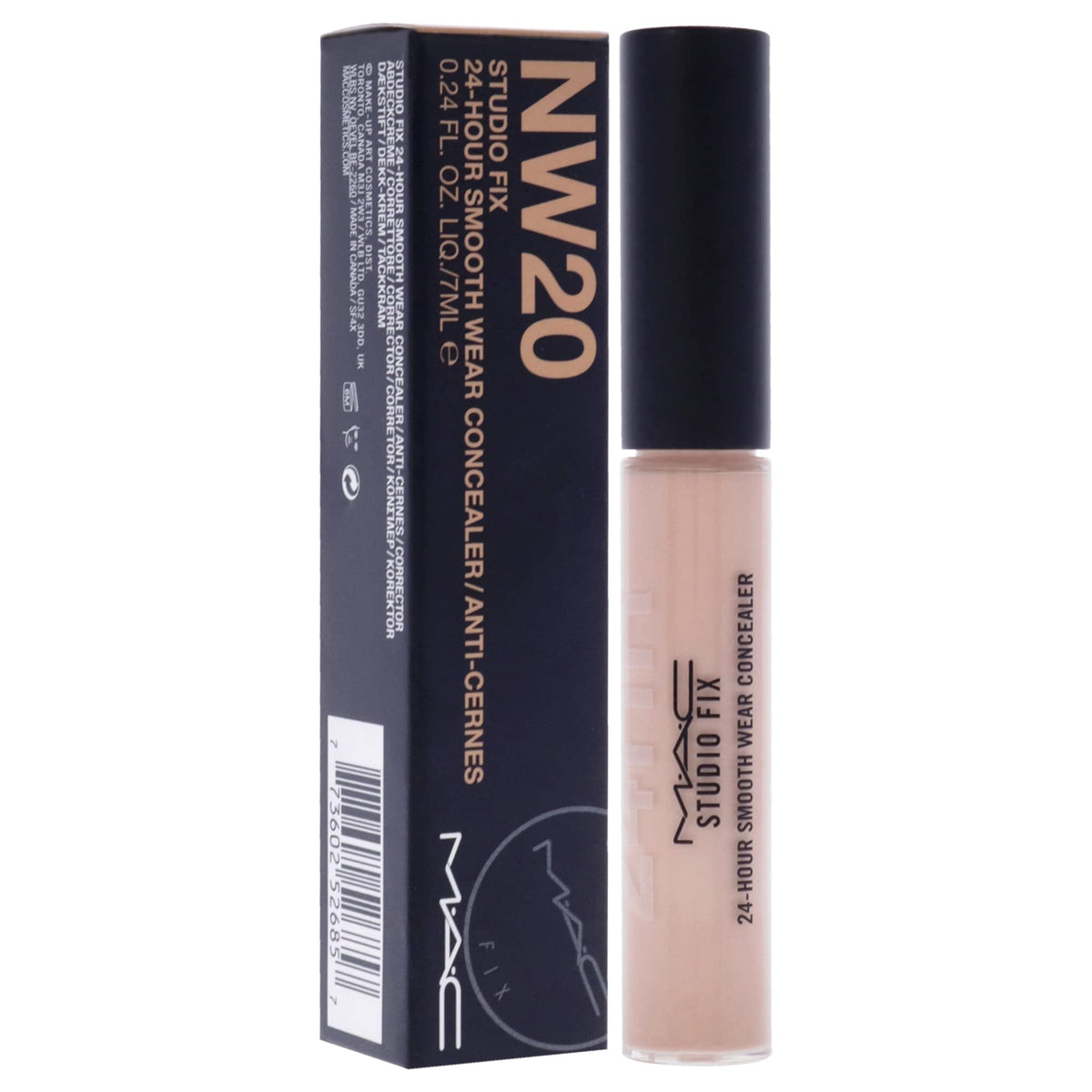 MAC Studio Fix 24 Hour Smooth Wear Concealer - NW20 Concealer Women 0.23 oz Beauty & Personal Care MAC