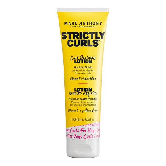 Marc Anthony Curl Defining Hair Styling Lotion for Curly Hair, Strictly Curls - Long Lasting Moisturizing Lightweight Gel for Maximum Curl Definition Beauty & Personal Care Marc Anthony