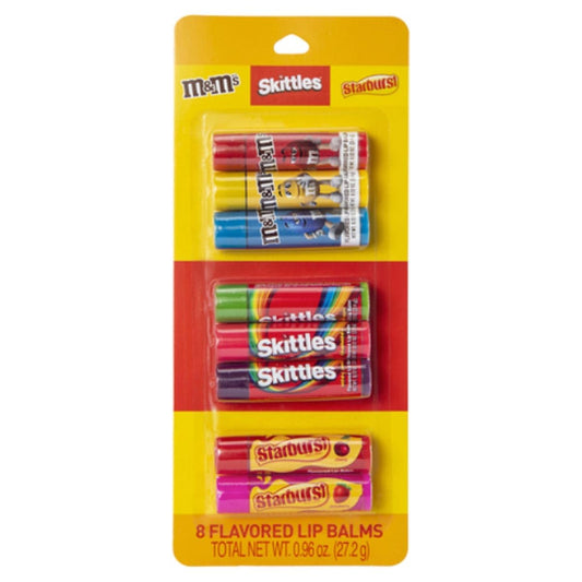 Taste Beauty Mars Candy 8-Pack Variety Flavored Lip Balm Beauty and Personal Care Taste Beauty