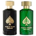 Jo Milano EXCLUSIVE 2 GIFT SET Paris Game of Spades EXCLUSIVE-2 SET Emerald and Wildcard Parfum 3.4 oz/100ml spray for Unisex ((FRAGRANCE EXPERT'S Beauty & Personal Care Jo Milano