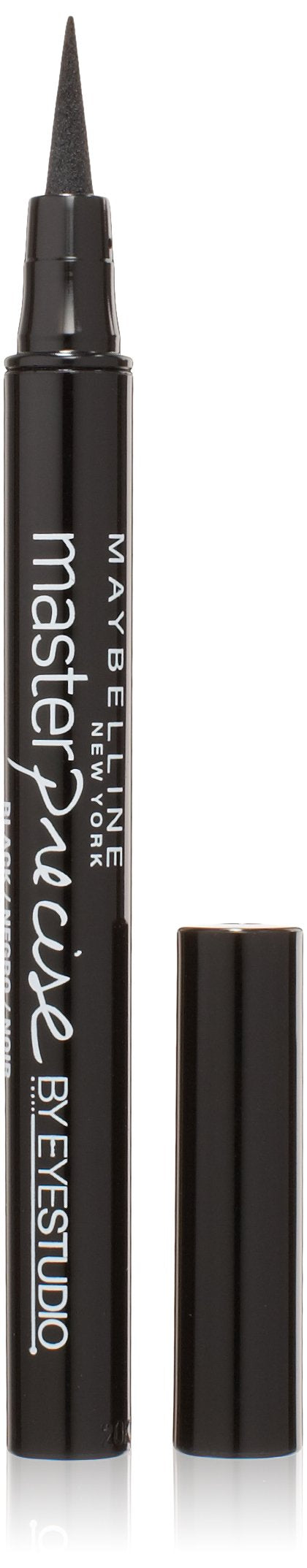 Maybelline New York Eye Studio Master Precise Liquid Eyeliner, No.110 Black, 0.037 Fluid Ounce Beauty & Personal Care MAYBELLINE