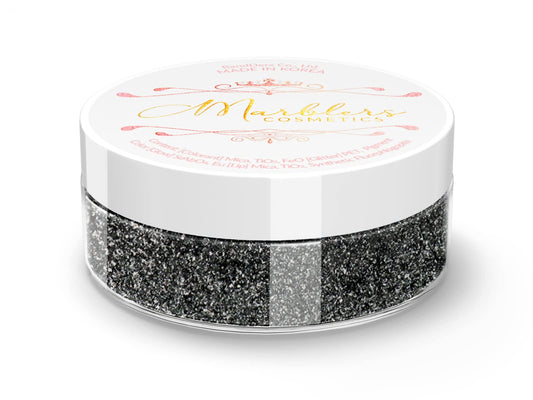 MARBLERS Chunky Natural Mica Powder [Midnight Pearl] 0.11oz (3g) | Highly Pigmented | Non-Toxic, Vegan, Cruelty-Free | Eyeshadow, Body Butter, Nail Beauty & Personal Care MARBLERS