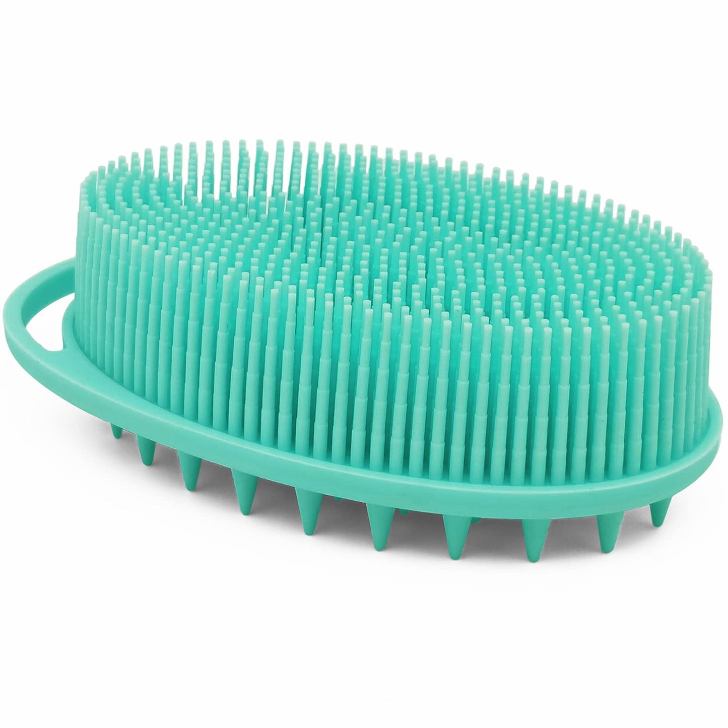 Silicone Body Brush, Exfoliating Body Scrubber, Silicone Body Scrubber Loofah, Silicone Bath Brush, Soft Exfoliating Body Bath Shower Scrubber Brush Beauty & Personal Care MR LION