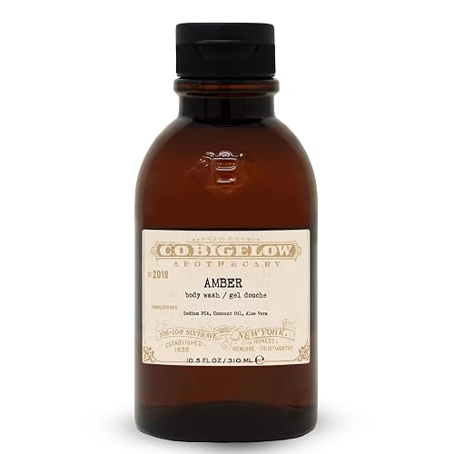 C.O. Bigelow Iconic Collection Amber Body Wash, Scented Shower Gel with Coconut Oil and Aloe Vera, 10.5 fl oz Beauty & Personal Care C. O. Bigelow