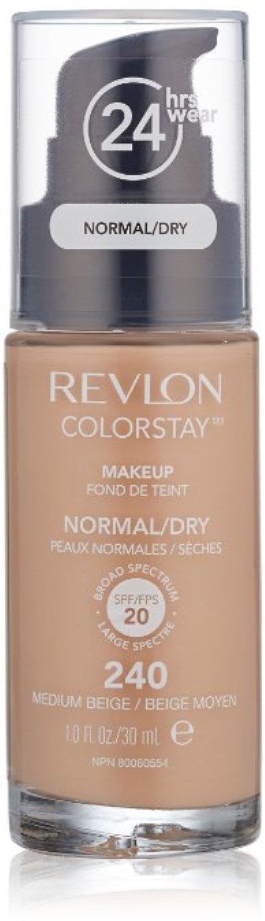 Revlon Colorstay for Normal/Dry Skin Makeup, Medium Beige 1 oz (Pack of 11) Beauty & Personal Care REVLON