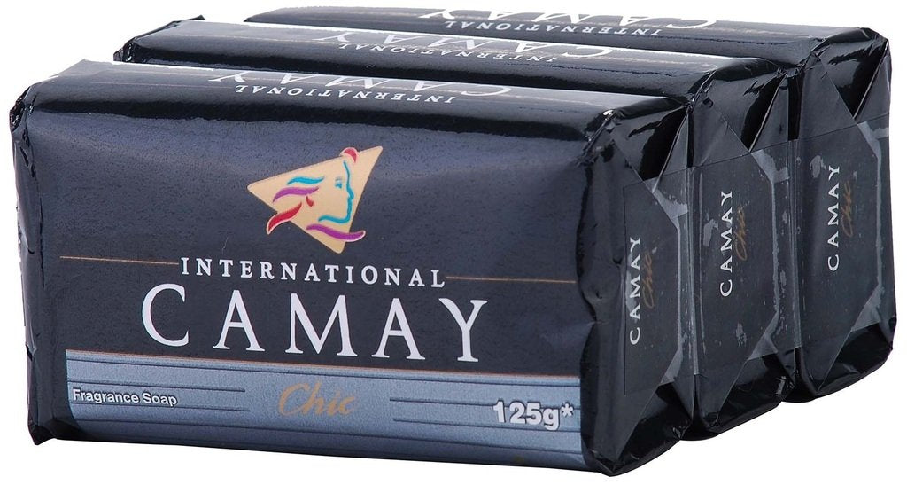 Camay Soap 3 Bar Chick (Black) 4.5 oz Beauty & Personal Care Camay
