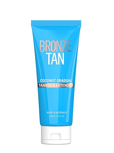 Bronze Tan Gradual Self Tanner Lotion & Tan Extender - Coconut Scented - Aloe Vera & Vitamin E Enriched - Streak-Free Nourishing Sunless Tanning Beauty & Personal Care Existing Beauty