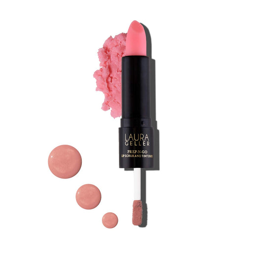 LAURA GELLER NEW YORK Prep-n-Go 2-in-1 Lip Scrub and Lip Oil Tint, Lip Hydrating Oil and Exfoliator, Finish Line Beauty and Personal Care LAURA GELLER NEW YORK