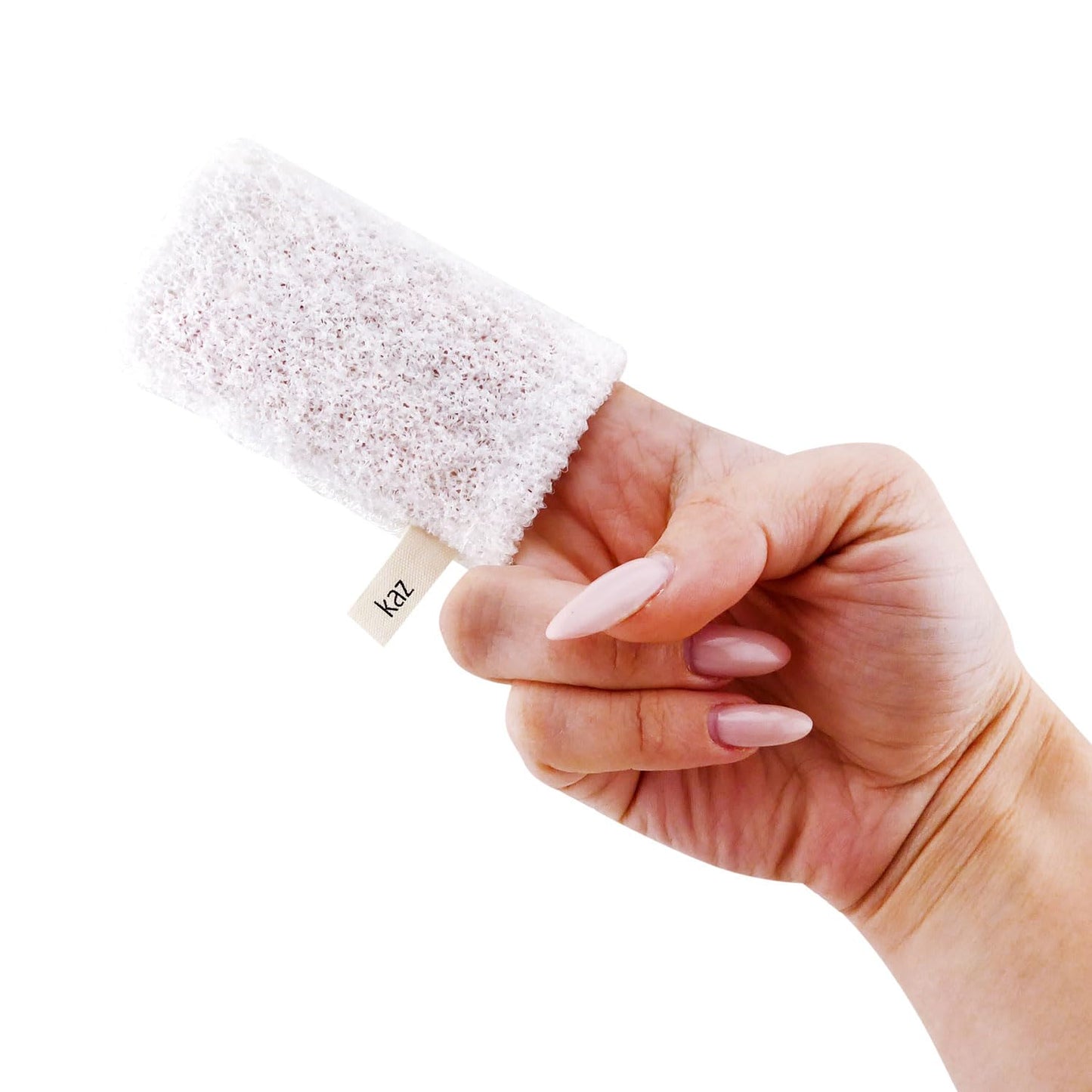 Waxness Kaz Exfoliating Mini Glove Finger Scrubber for Dead Skin Removal & Gentle Facial and Body Exfoliation, 4 Pack - Professional Skin Care Beauty and Personal Care Waxness