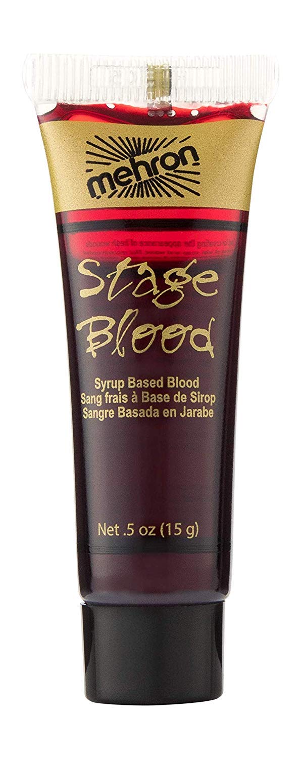 Mehron Makeup Stage Blood (.5 Ounce) (Bright Arterial) Beauty & Personal Care Mehron