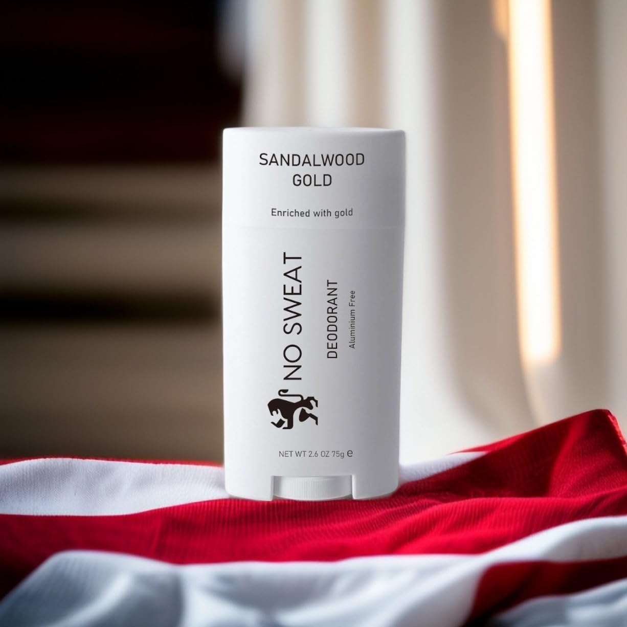 Aluminium Free Stick Deodorant - Sandalwood Scent - Vegan - Sandalwood Gold - By No Sweat Beauty and Personal Care No Sweat