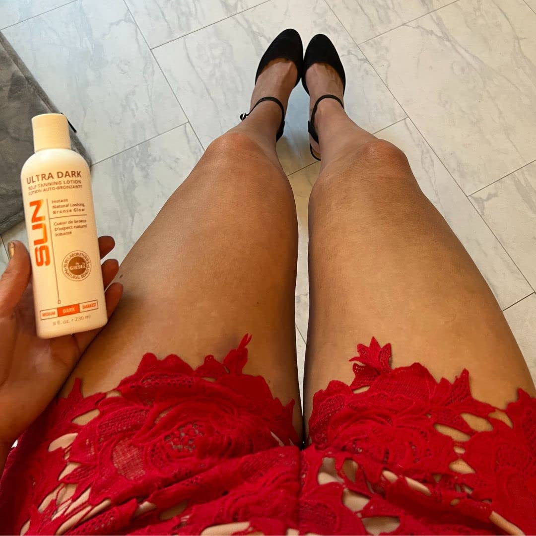 Sun Laboratories By Giesee Ultra Dark Self Tanning Lotion 8 oz Two Pack - Self Tanning Lotion, Self Tanner, Tanning Lotion - Sunless Tanner, Instant Beauty & Personal Care Sun Laboratories by Giesee