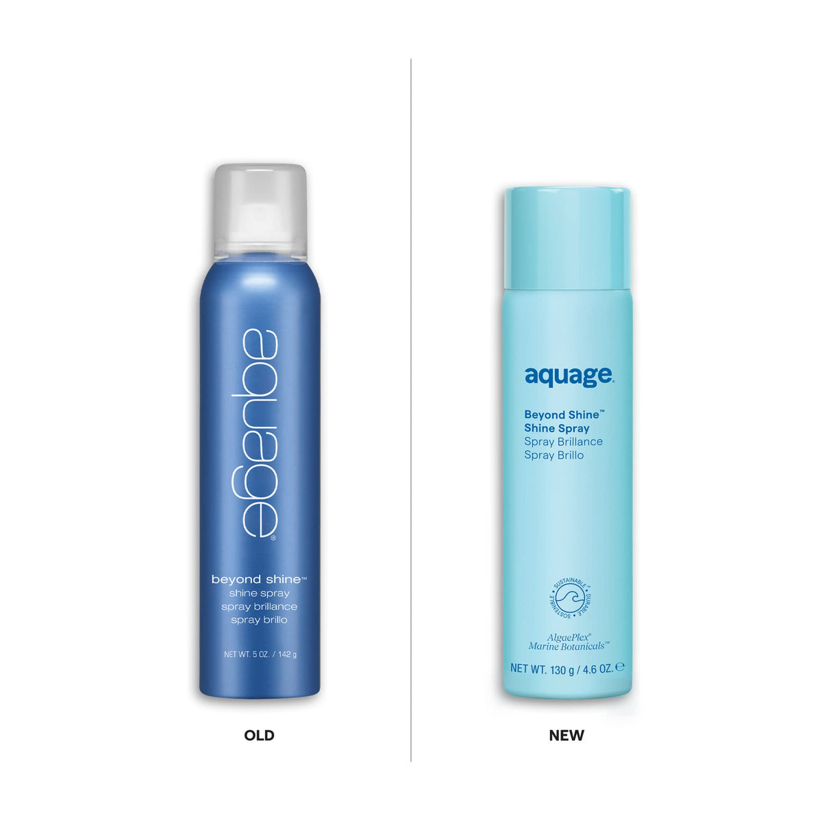 AQUAGE Beyond Shine, Fine-Mist Silkening and Glossing Spray, Creates Shine, Thermal-Pressing Product that Polishes, Silkens, and Smooths Curly Beauty & Personal Care Aquage