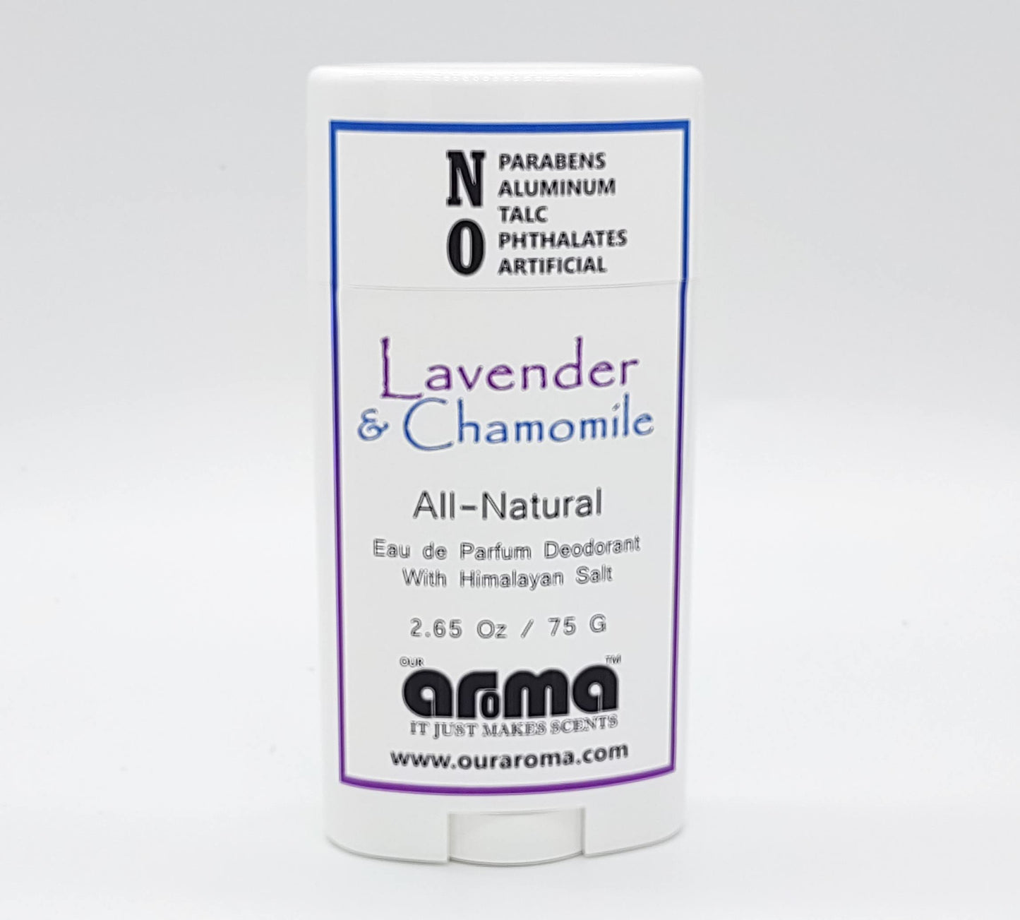 Our Aroma Lavender & Chamomile Natural Deodorant - Hand Poured Aluminum Free Deodorant - Gluten Free, Cruelty Free, Free of Parabens Beauty and Personal Care Our Aroma