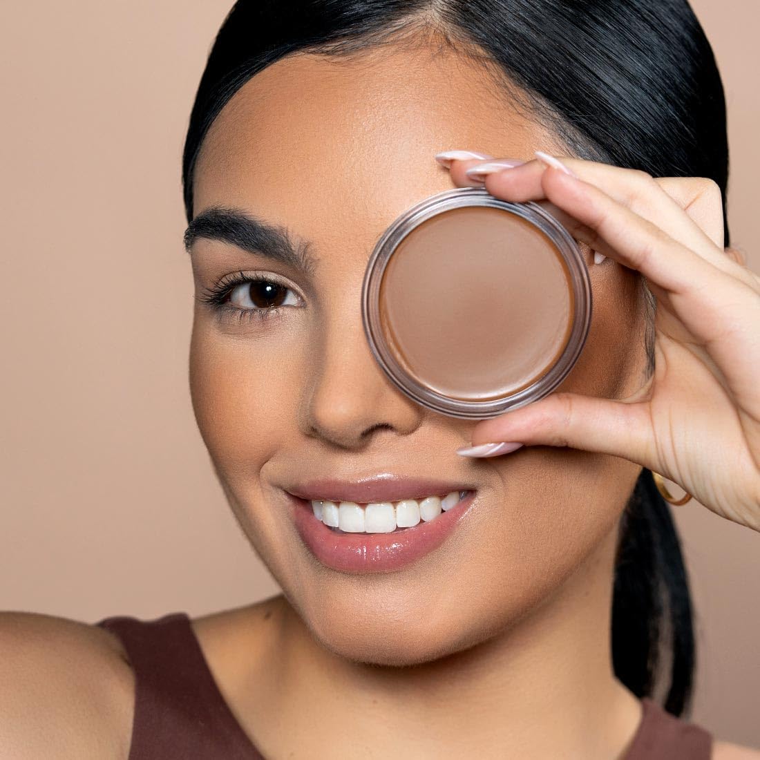 Palladio Cream Bronzer for Face & Skin, Creates a Sun Kissed Glow, Infused with Aloe & Cocoa Butter, Buildable Coverage, Vegan Formula, Cruelty Free Beauty & Personal Care Palladio