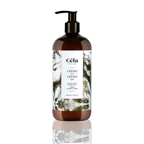Céla Crème de la Crème Light Body Cream | 480?ml Hydrating & Moisturizing Lotion with Grapefruit Essential Oil - Soft, Smooth, Radiant Skin Daily Beauty & Personal Care Céla