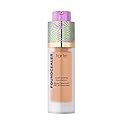 tarte babassu foundcealer dewy foundation Broad Spectrum SPF 20 Sunscreen - Foundation & Concealer in 1, Vegan Skincare Makeup, Medium Coverage Beauty & Personal Care tarte