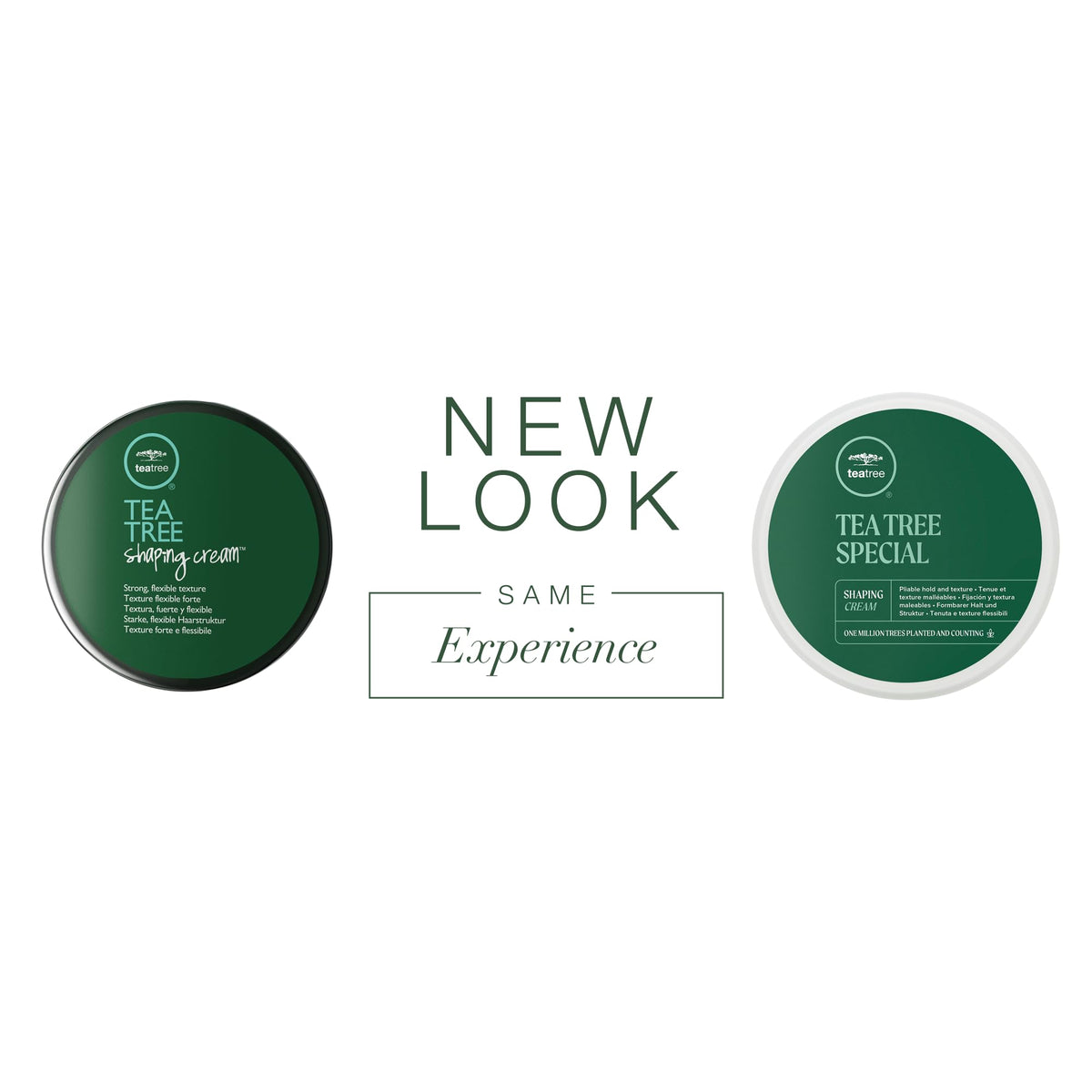 Tea Tree Shaping Cream, Hair Styling Cream, Long-Lasting Hold, Matte Finish, For All Hair Types, 3 oz Beauty & Personal Care Tea Tree
