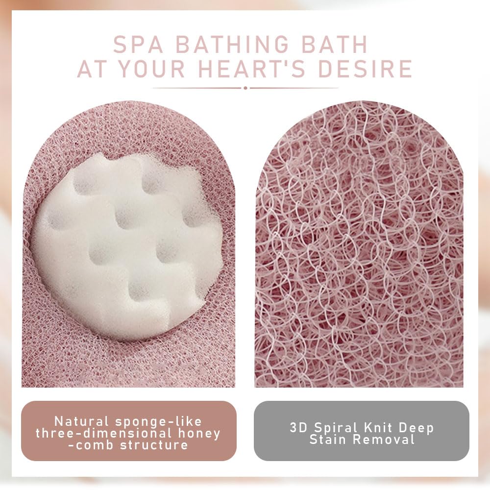 Super Soft Sunflower Suction Cup Bath Ball, 2026 Upgraded 2-in-1 Sunflower Bath Ball Exfoliating Bath Sponge Cleaning Brush, Sponge Mesh Pouf Shower Beauty and Personal Care Cecurpo