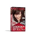 Revlon Colorsilk Beautiful Color, Permanent Hair Dye with Keratin, 100% Gray Coverage, Ammonia Free, 32 Dark Mahogany Brown Beauty & Personal Care REVLON