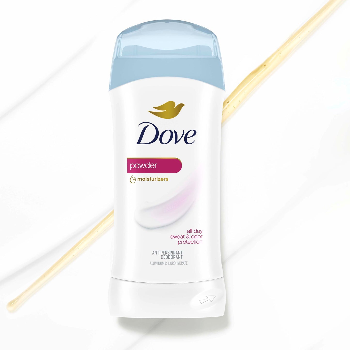 Dove Antiperspirant Invisible Solid, Scent: Powder, Size: 2.6 oz (2 Pack) Beauty and Personal Care Dove