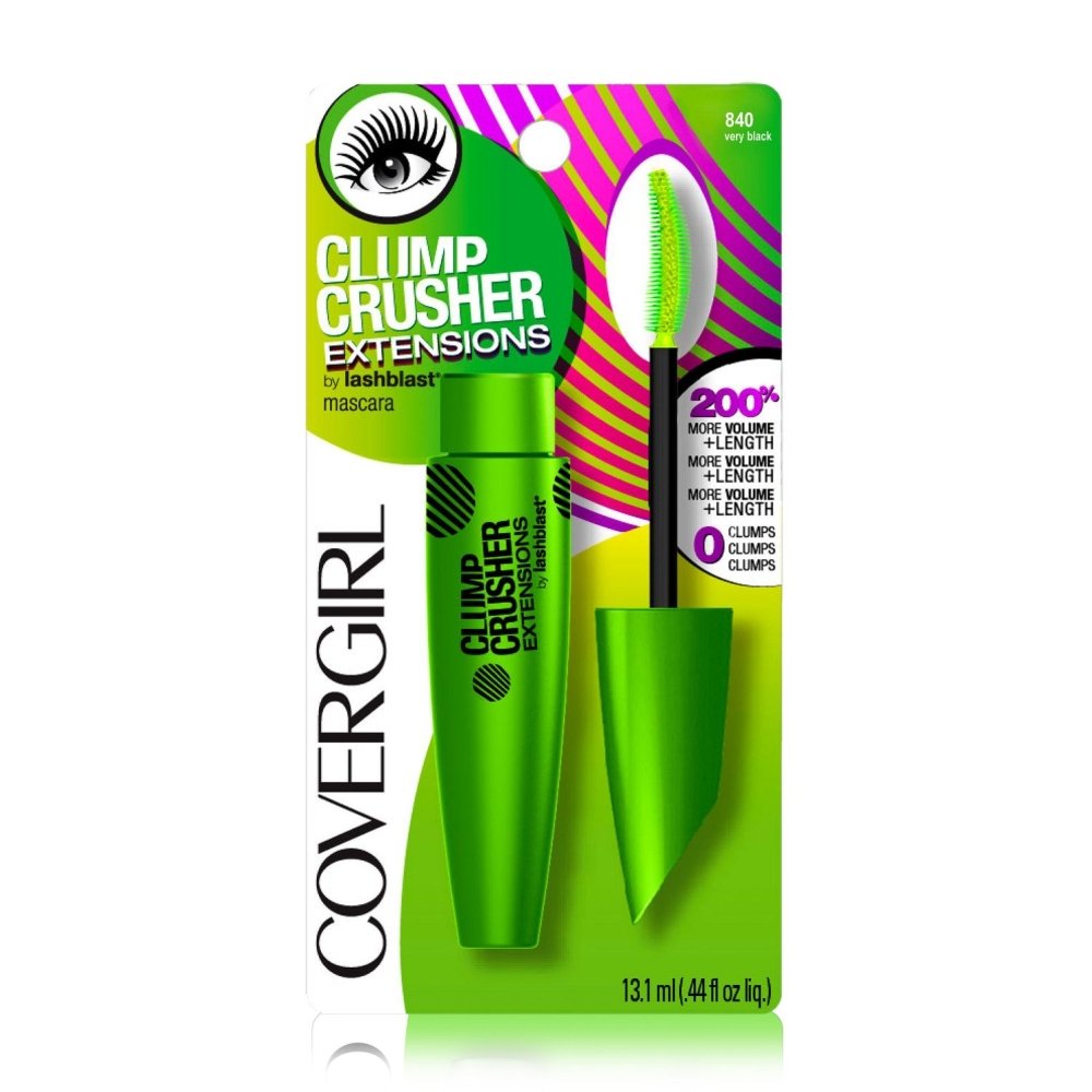 COVER GIRL CLUMP CRUSHER EXTENSION VERY BLACK 840