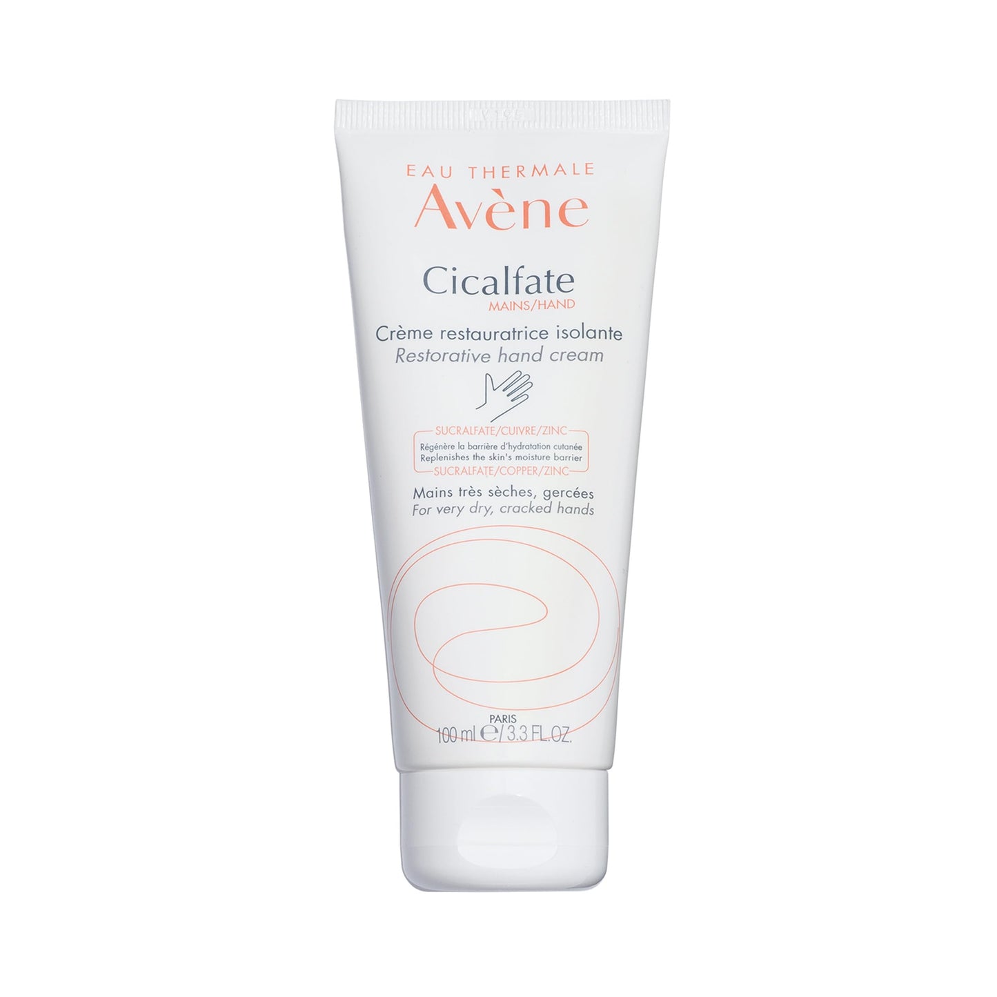 Avène Cicalfate Hand Cream, Intense Nourishing Lotion for Dry Cracked Hands, 3.3 Oz Beauty & Personal Care Avène