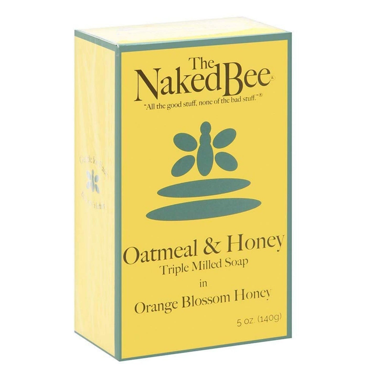 The Naked Bee Orange Blossom Honey Bar Soap (5 oz) Gentle Bar Soap for Deep Nourished and Long-Lasting Moisture with Triple Milled Oatmeal & Honey Beauty & Personal Care The Naked Bee