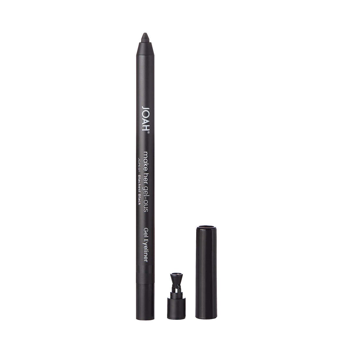 JOAH Smooth Gel Eyeliner Pencil 0.02 oz - Waterproof, Smudge-Proof Long-Lasting Eye Liner with Built-In Sharpener, Silky Glide Gel Formula for Precise Beauty & Personal Care JOAH