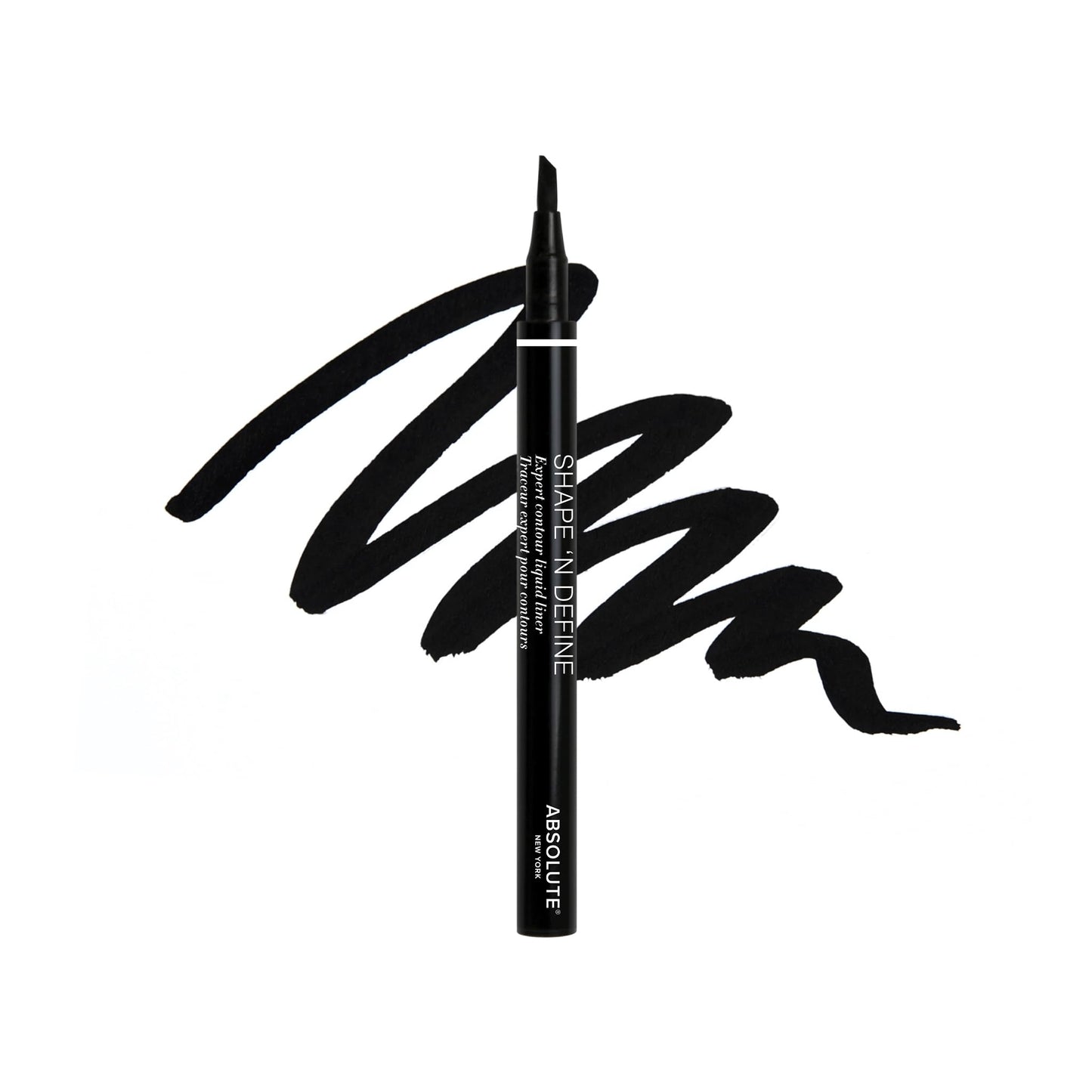 Absolute New York Shape N' Define Super Slim Angled Tip Double Ended Liner Beauty & Personal Care Absolute New York