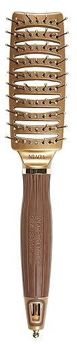 Olivia Garden NanoThermic Ceramic + Ion Styler Hair Brush NT-VTS (Vent) Beauty & Personal Care Olivia Garden