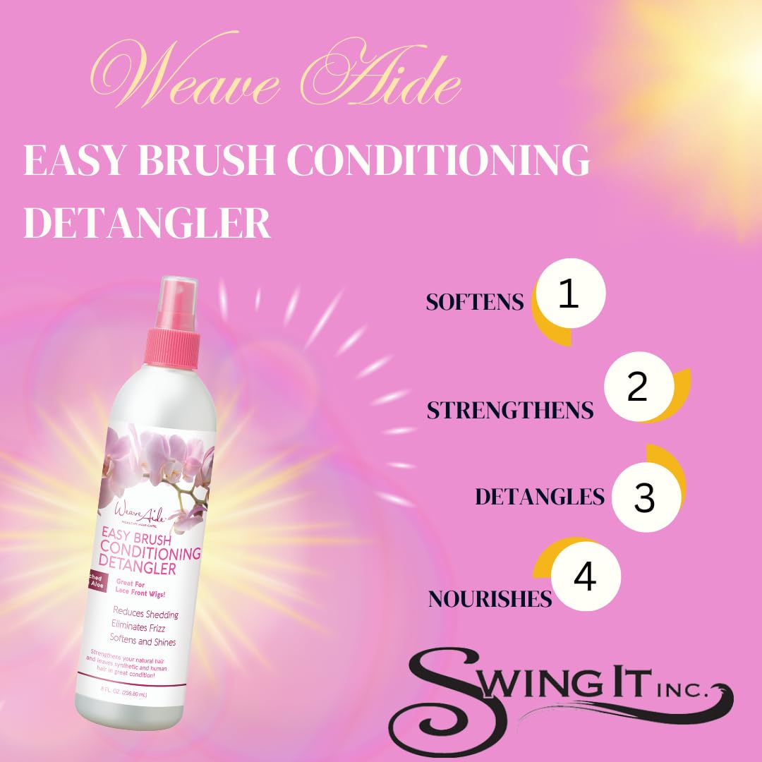 Swing It Inc Weave Aide Easy Brush Conditioning Detangler, 2 Oz Beauty & Personal Care Swing It Inc