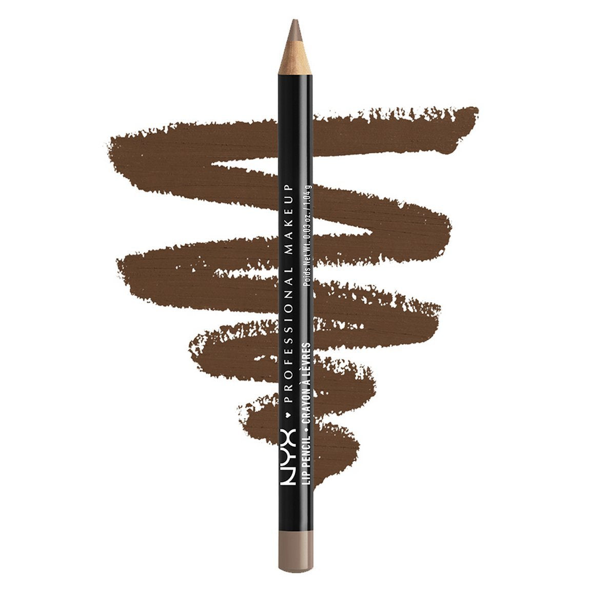NYX PROFESSIONAL MAKEUP Slim Lip Pencil, Long-Lasting Creamy Lip Liner, Hot Cocoa, 0.04 oz Beauty & Personal Care NYX PROFESSIONAL MAKEUP