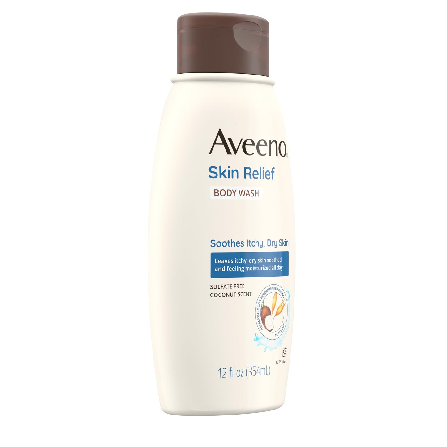 Aveeno Skin Relief Body Wash with Coconut Scent & Soothing Oat, Gentle Soap-Free Body Cleanser for Itchy, Dry & Sensitive Skin, Dye-Free Beauty & Personal Care Aveeno