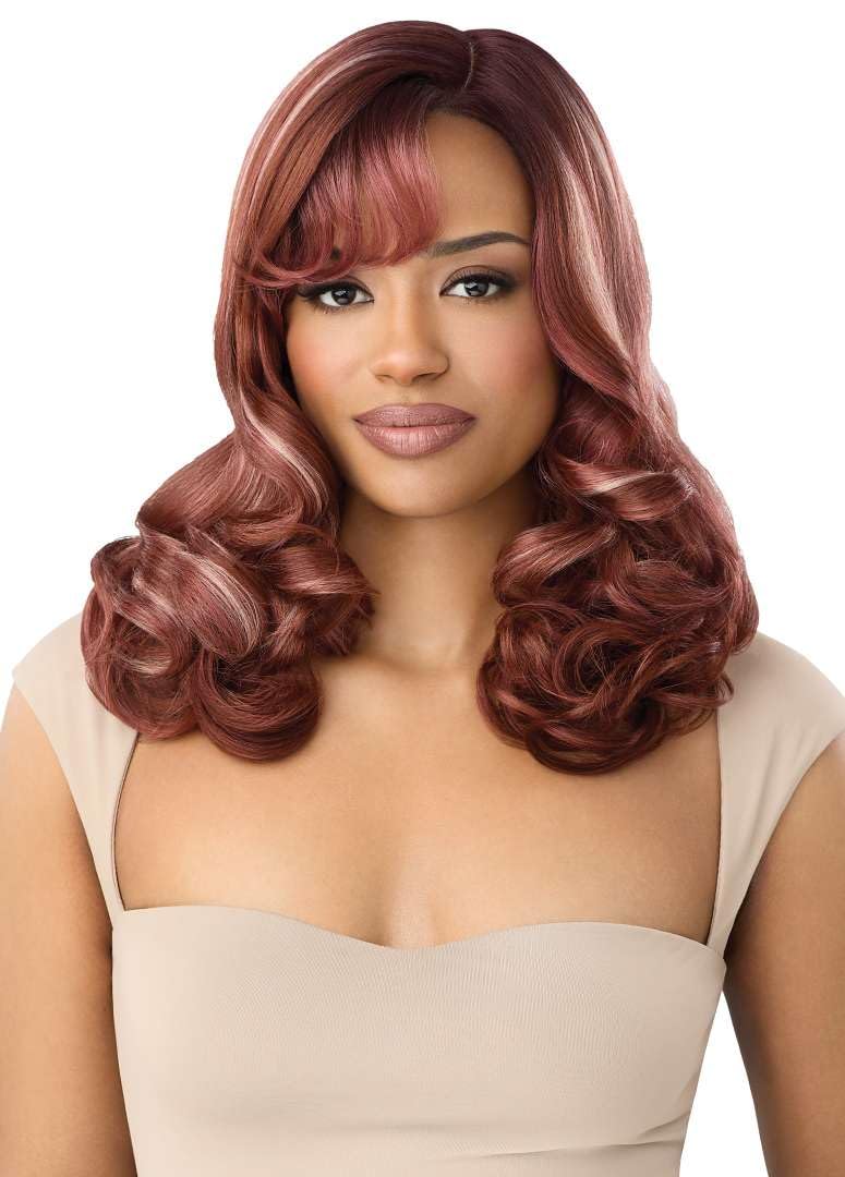 Outre Lace Front Wig - Melted Hairline - MH 122 (BROWN GRAY 34)