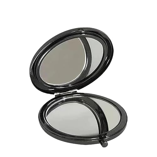 MIHAGUTY Magnifying Compact Mirror for Purses with 2 x 1x Magnification, Folding Mini Pocket Double Sided Travel Makeup Mirror,Perfect for Purse Beauty & Personal Care MIHAGUTY