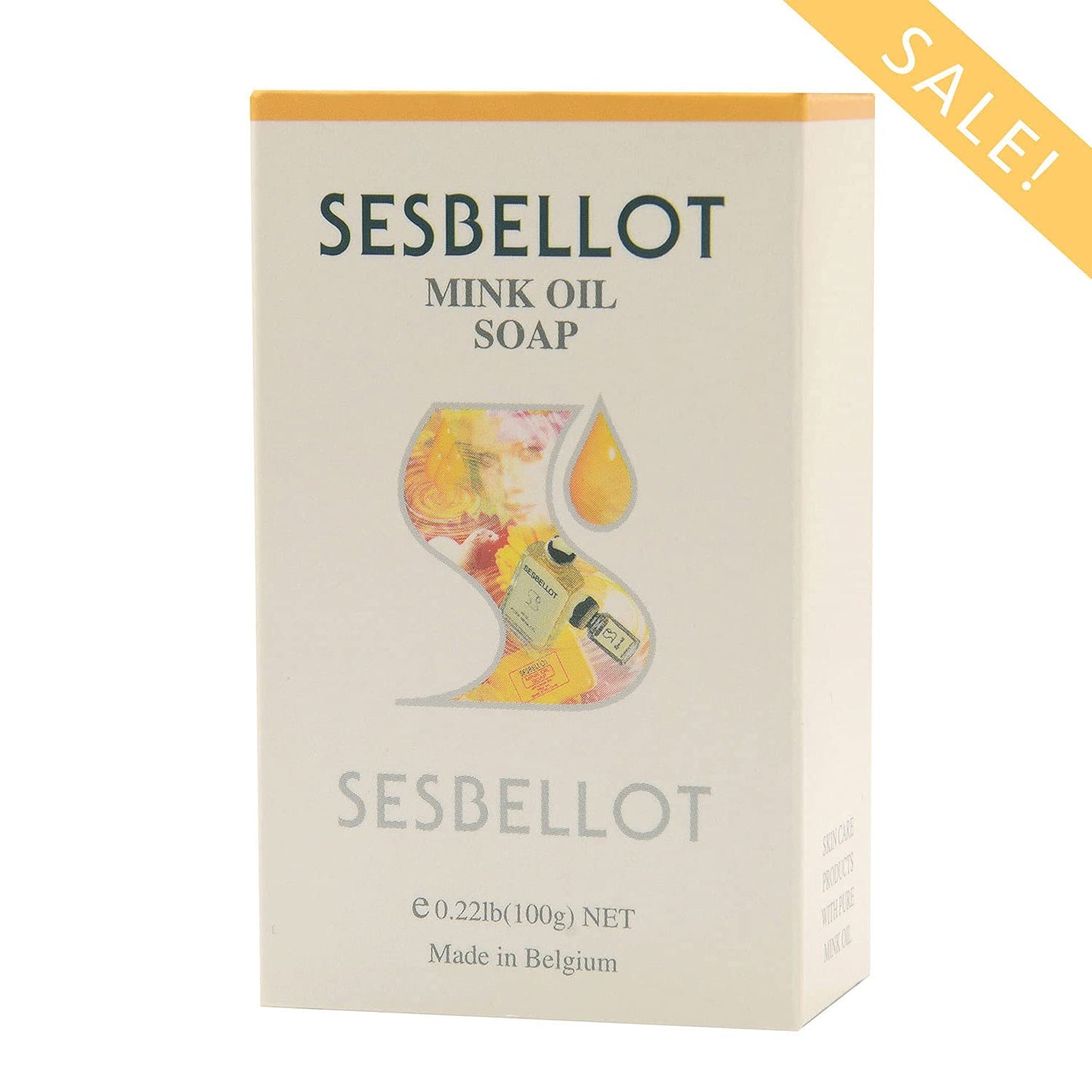 SESBELLOT European Mink Oil Soap (100g/3.4oz) Beauty & Personal Care SESBELLOT