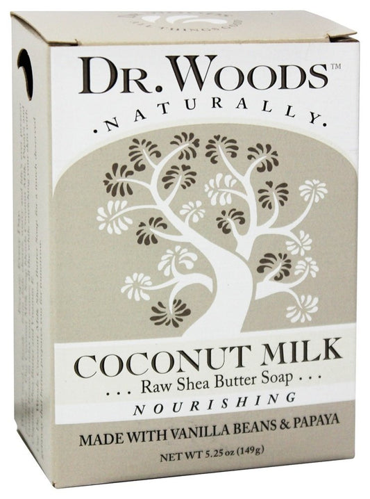 Dr Woods Bar Soap Coconut, Size 5.25z (Pack of 3) Beauty & Personal Care Dr. Woods