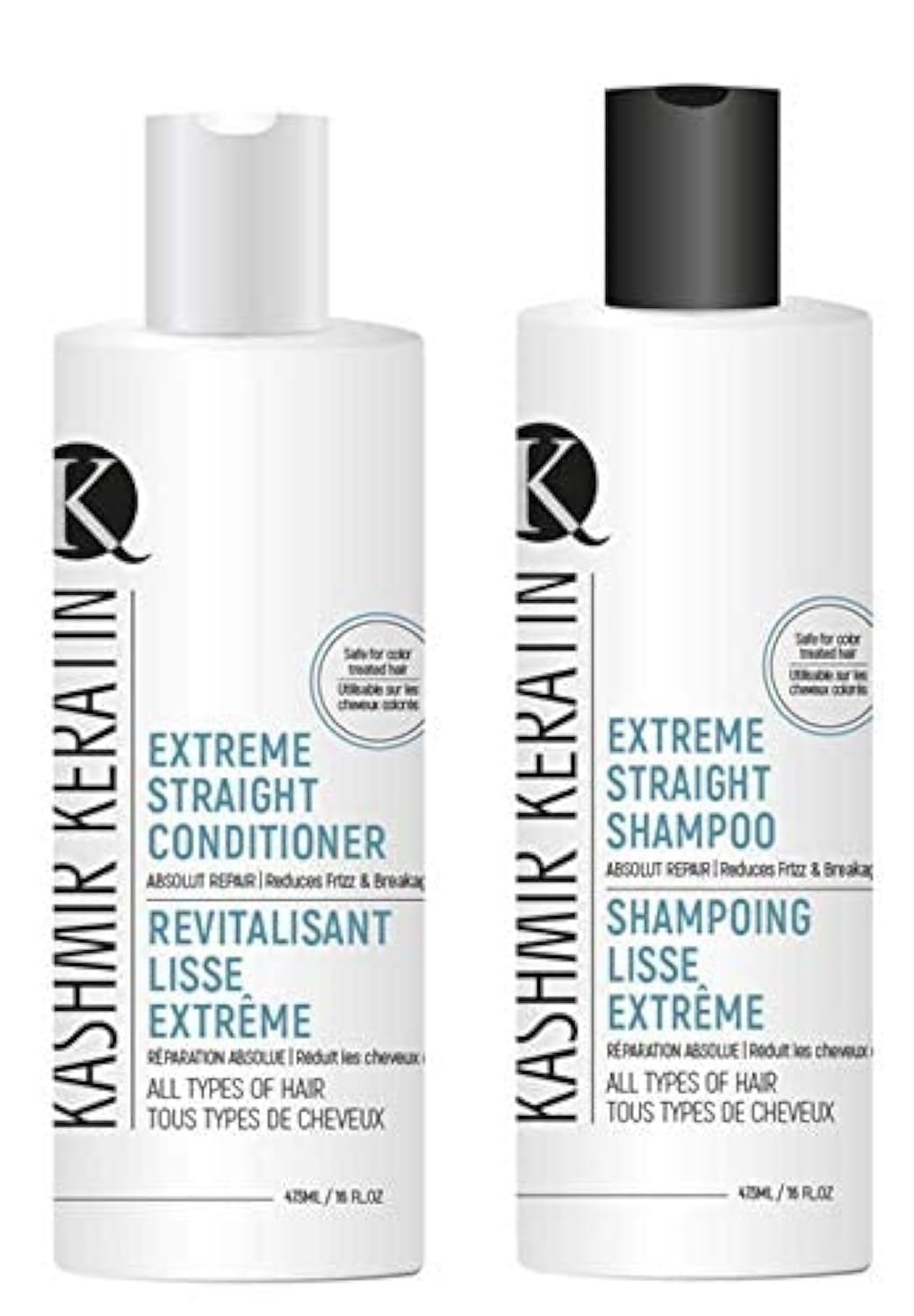 Kashmir Keratin Hair Care Kit (Extreme Straight + Extreme Conditioner) Beauty & Personal Care Kashmir Keratin