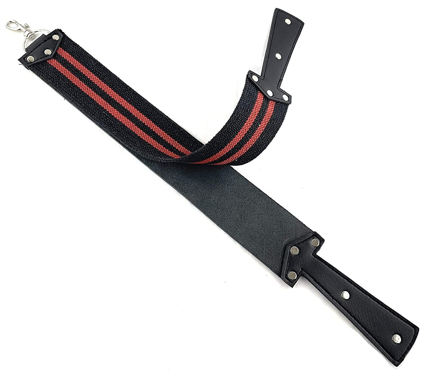 G.B.S Premium Whetstone Blade Sharpening Stone and G.B.S Leather Strop, Black with Red Strip Beauty and Personal Care G.B.S
